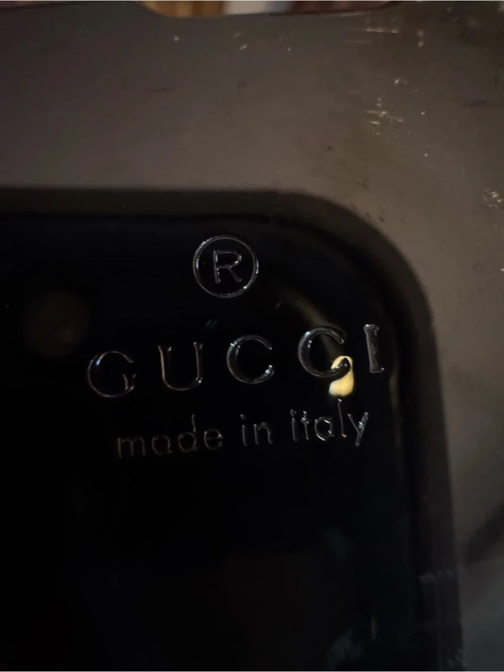 Gucci Brown Monogram Canvas Belt Bag with Green and Red Webbing